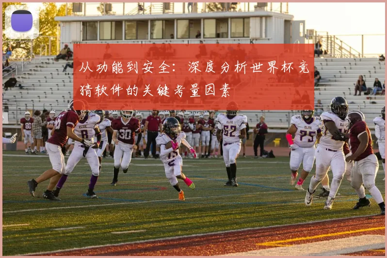 从功能到安全：深度分析世界杯竞猜软件的关键考量因素