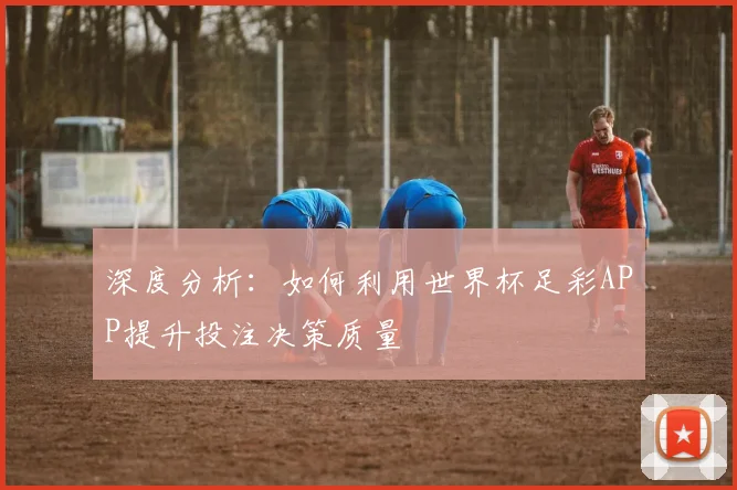 深度分析：如何利用世界杯足彩APP提升投注决策质量